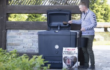 Kompostēšana rindu mājās un dzīvokļu biedrībās