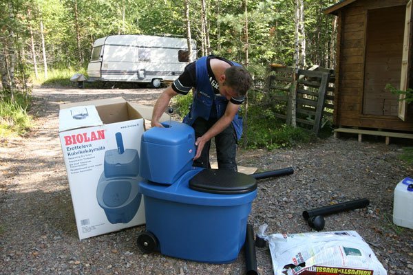 Biolan Škidrumu atdaloša sausā tualete