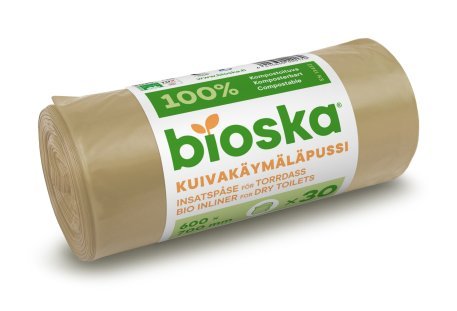Bioloģiski noārdams maisiņš Bioska Dry Toilet
